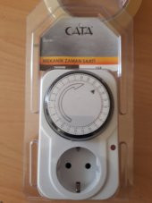 CATA TİMER Zaman Ayarlı Mekanik Prizli Zaman Saati - 1