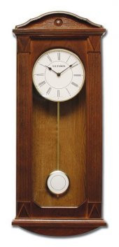 Ultima Regal Ahşap Sarkaçlı Klasik Duvar Saati Büyük - 1