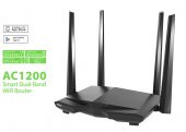 Everest EWR-AC66 802.11ac Dual-Band 1200Mbps 1-FE WAN + 3-FE LAN Kablosuz Router - 2