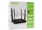 Everest EWR-AC66 802.11ac Dual-Band 1200Mbps 1-FE WAN + 3-FE LAN Kablosuz Router - 6