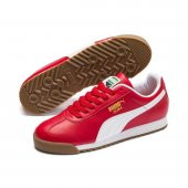 Puma Roma Basic 353572 96 Erkek Kırmızı-Beyaz Spor Ayakkabı - 2