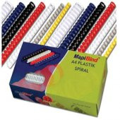MAPI PLASTIK SPIRAL 45mm SIYAH 50 LI - 1