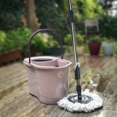 Follow Me  Döner Başlıklı Mikrofiber Temizlik Seti 19 Lt - 1