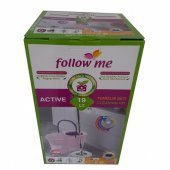 Follow Me  Döner Başlıklı Mikrofiber Temizlik Seti 19 Lt - 2