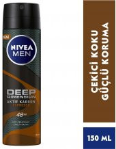 Nıvea Men Deodorant Deep Dımensıon Espresso Erkek Sprey 150 Ml - 1