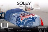 Soley Tek Kişilik Vizyon Battaniye - Marine - 1