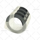 3D Kabartma Yapışkanlı Şerit Etiket Motex_E-101 + Dymo_JUNİOR+OMEGA (9mm X 3 metre) 3-ADET (SİYAH) - 1