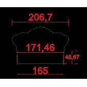 Ahşap Yatak Başlık. CNC İşlemeli Ahşap Karyola başlık TDM Başlık-10001 - 2