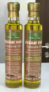 VİTAL HOME SUSAM YAĞI SOĞUK SIKIM 2 Lİ SET 500 ML CAM ŞİŞE - 1
