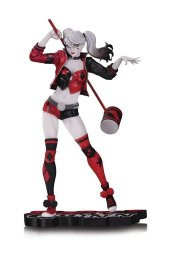 Harley Quinn Red, Black & White Philip Tan Statue thumbnail 1