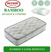 90X190 Heyner Bamboo Lüx Ortopedik Yatak (YASTIK HEDİYELİ) - 1