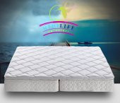 150X190 MİDİLİFE KATLANABİLİR ÇİFT KİŞİLİK ORTOPEDİK YAYLI YATAK - 1