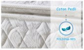 150X190 MİDİLİFE KATLANABİLİR ÇİFT KİŞİLİK ORTOPEDİK YAYLI YATAK - 9