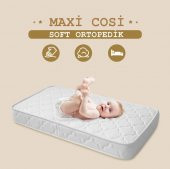 Maxi Cosi 70x140 Soft Ortopedik Yaylı yatak 70*140 Bebek Yatağı thumbnail 3