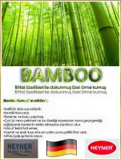 60X120 HEYNER BAMBOO ORTOPEDİK YAYLI YATAK | Yaylı Yatak 60x120 - 4