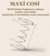 Maxi Cosi 70x170 Soft Ortopedik Yaylı yatak - 4
