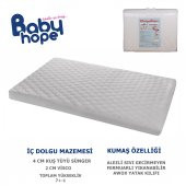 76X120 BABYHOPE ALEZLİ VİSCO OYUN PARKI YATAĞI - 1