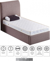 80X150 MİDİLİFE ORTOPEDİK YAYLI YATAK 80*150 ORTOPEDİK YATAK thumbnail 2