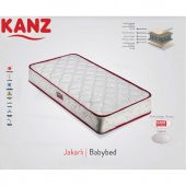 75X110 HEYNER ORTOPEDİK YAYLI YATAK ORTOPEDİK YAYLI BEBEK YATAĞI thumbnail 2