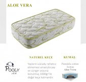 90X200 POOLY ALOE VERA ORTOPEDİK YAYLI YATAK - 1