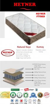 80X130 ORTOPEDİK YAYLI YATAK 80x130 HEYNER FİTBED thumbnail 2