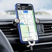 Baseus Lightning Kablolu Araç İçi Telefon Tutucu SULYSS-01 YY - 3