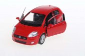 Welly Fiat Punto 1:36 Model Araba -Kırmızı - 2