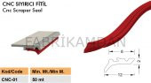 Cnc Sıyırıcı Fitil 25 metre kırmızı fitil ürün kodu-CNC-01 - 1