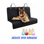 Araç Araba Arka Koltuk Köpek Örtüsü Evcil Hayvan Koruma Kılıfı - 1