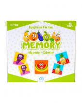 Meyveler Sebzeler Memory Eşleştirme Kartları - 1