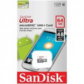 Sandisk Ultra 64 GB Micro SD Hafıza Kartı - 1
