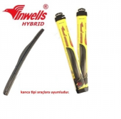 İNWELLS HYBRİD Toyota Rav4 2013 - 2017 Ön Silecek Takımı thumbnail 2