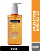Neutrogena Sivilce Karşıtı Yüz Temizleme Jeli 200 Ml - 1
