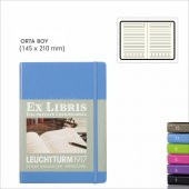 Leuchtturm1917 EX LIBRIS Kitap Günlüğü Not Defteri, - 1