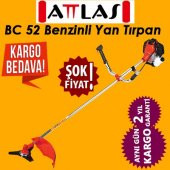 Attlas BC 52 Yan Tip Benzinli Tırpan 52 CC Attlas motorlu tırpan - 1