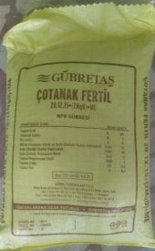 Çotanak Fertil Gübre 20.12.15 2(MgO) B Zn Gübretaş 50 Kg - 2