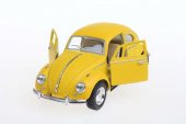 Welly Mat Volkswagen Beetle Model Araba -Sarı - 2