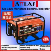 Attlas Mp 3300 3 Kva Benzinli Jeneratör 6.5 HP - 1