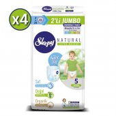 Sleepy Natural Külot Bez 5 Beden Junior 4X2Lİ Jumbo 192 Adet - 1