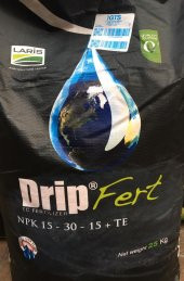 Laris Drip Fert NPK 15 - 30 - 15 Azot, Fosfor, Potasyum ve Mikro Element İçeren Damla Sulama ve Taban Gübresi 25 Kg. - 2