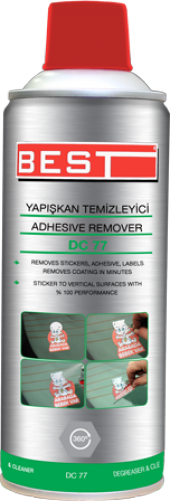 Best Yapışkan Temizleyici Etiket Sticker Sökücü DC-77 400 ML - 1