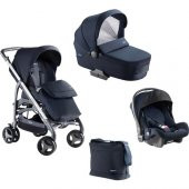 Inglesina Zippy Pro Travel Sistem Bebek Arabası 4lü Set / Marina - 1