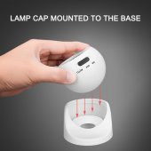 Hareket Sensörlü Otomatik Led Ampul Ayarlanabilir Gece Lambası - 4