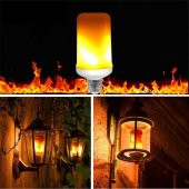 Alev Ateş Efektli Led Ampul Tasarruflu Lamba E27 Duy Aydınlatma - 2