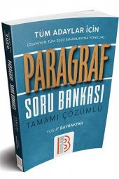 Benim Hocam Yayınları 2020 Tüm Adaylar İçin Paragraf Tamamı Çözümlü Soru Bankası - 1