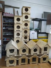 Osb Kedi evi - Kedi kulübesi Barınak Yuva Dış Mekana  Uygun - 4