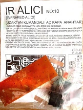 Uzaktan Kumanda Alıcı Roleli (İnfrared) - 1