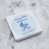 48 Adet İsim Etiketli Pusetli Bebek Madlen Çikolata - 2