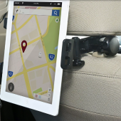 Zore 360 Dönebilen Araç Telefon Tablet Tutucu - 1