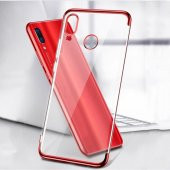 Xiaomi Redmi Note 7 Köşeleri Renkli Şeffaf Kamera Korumalı Kılıf - 6